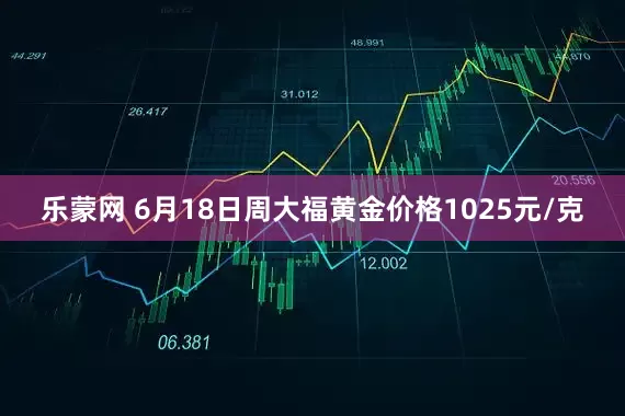 乐蒙网 6月18日周大福黄金价格1025元/克