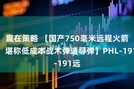 赢在策略 【国产750毫米远程火箭炮，堪称低成本战术弹道导弹】PHL-191远